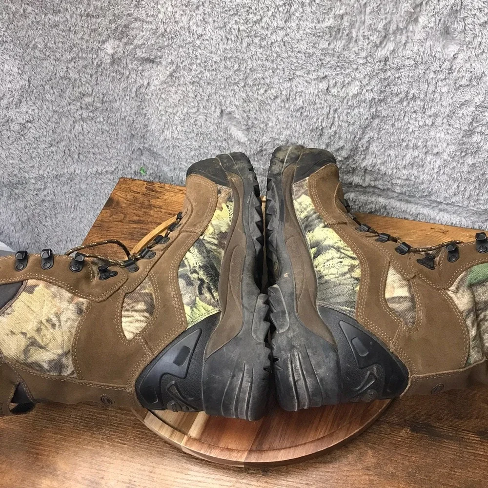 Rocky BlizzardStalker Waterproof Insulated Boots 9M Mossy Oak Camo Hunting Work
